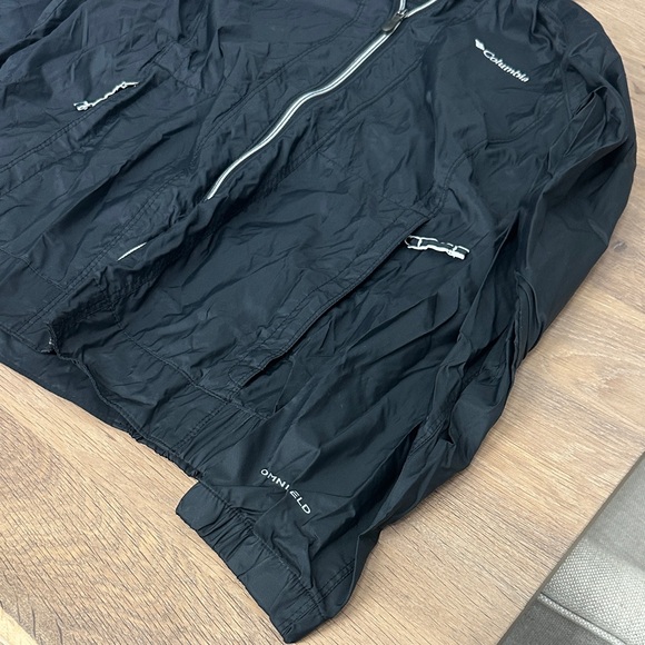 Columbia Sportswear Company Hooded Rain Jacket Black Women's Size Small - Picture 8 of 13